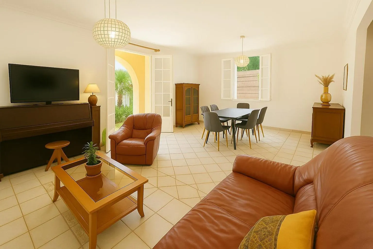 וילפראנש-סור-מר Villa Mi Rancho Vue Mer - Wifi, Parking, Jardin