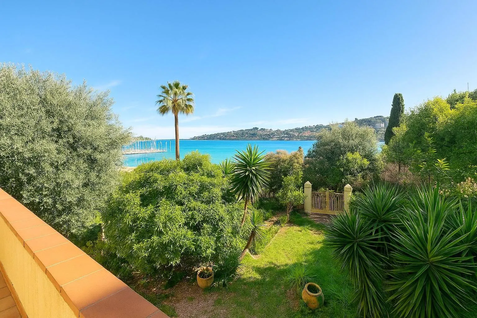 וילפראנש-סור-מר Villa Mi Rancho Vue Mer - Wifi, Parking, Jardin