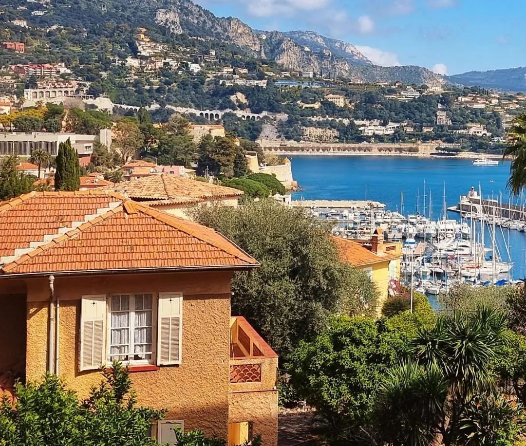 וילפראנש-סור-מר Villa Mi Rancho Vue Mer - Wifi, Parking, Jardin צרפת
