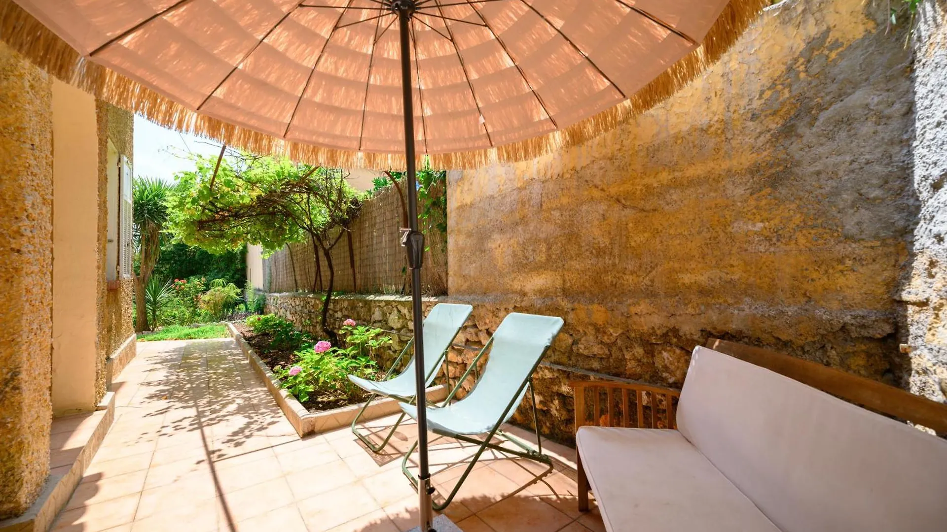 וילפראנש-סור-מר Villa Mi Rancho Vue Mer - Wifi, Parking, Jardin